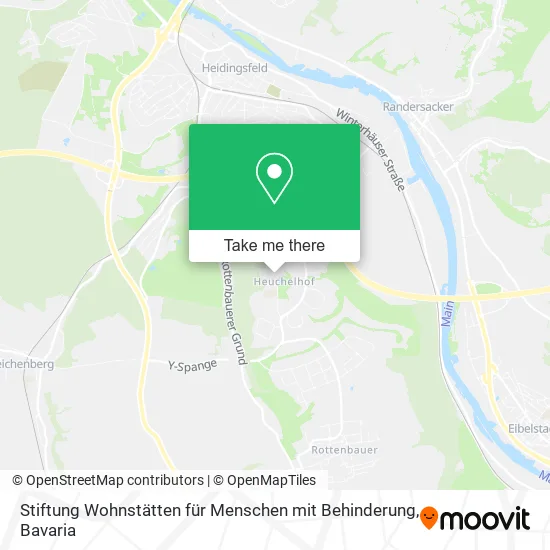 Карта Stiftung Wohnstätten für Menschen mit Behinderung