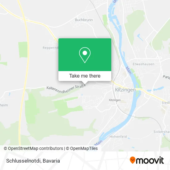 Карта Schlusselnotdi