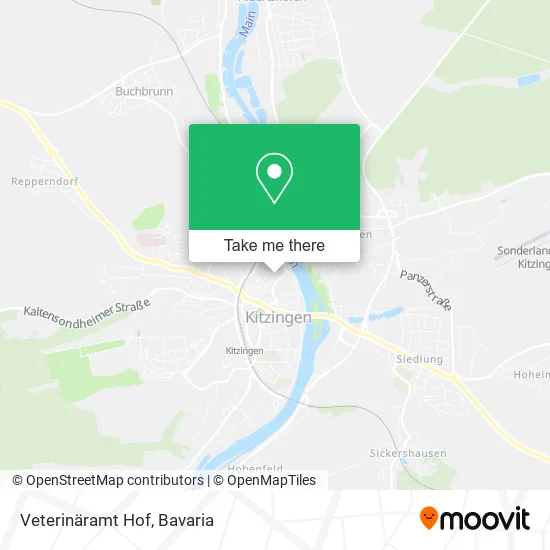 Карта Veterinäramt Hof