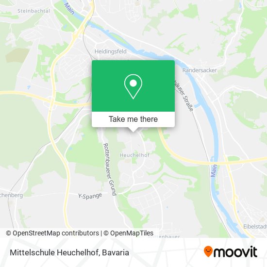 Mittelschule Heuchelhof map