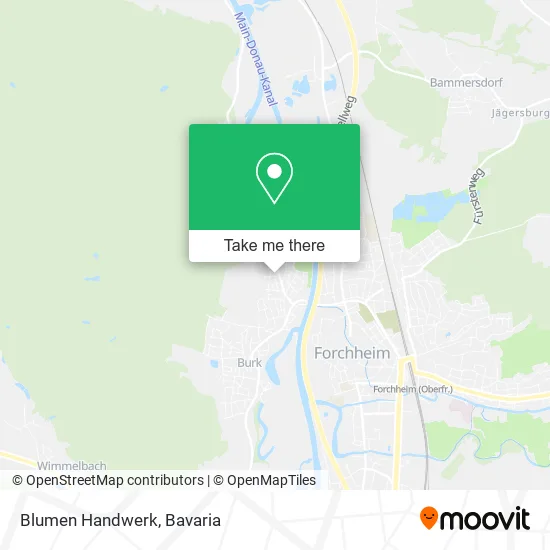 Карта Blumen Handwerk