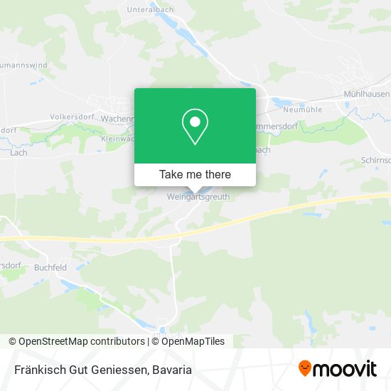 Fränkisch Gut Geniessen map
