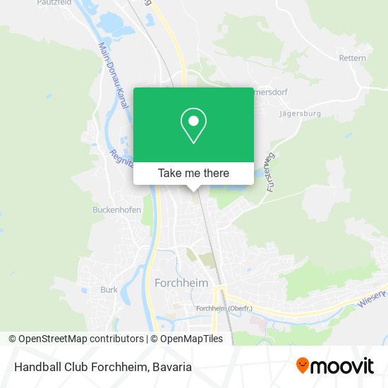 Handball Club Forchheim map