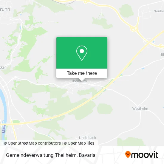 Карта Gemeindeverwaltung Theilheim