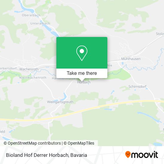 Bioland Hof Derrer Horbach map