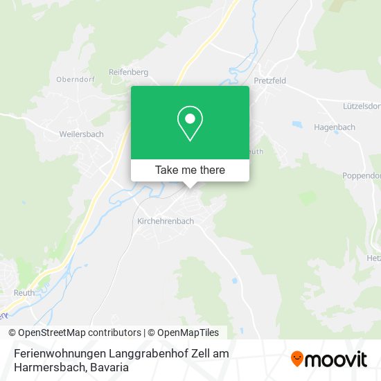 Ferienwohnungen Langgrabenhof Zell am Harmersbach map