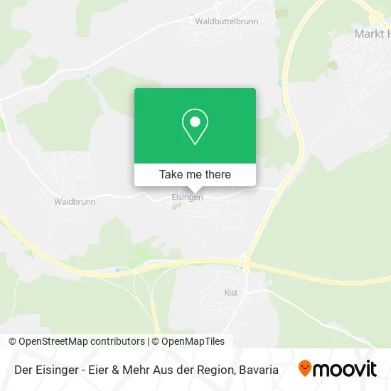 Карта Der Eisinger - Eier & Mehr Aus der Region