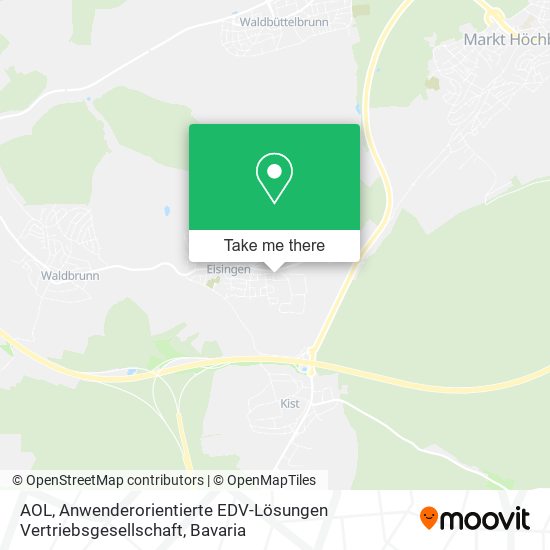 AOL, Anwenderorientierte EDV-Lösungen Vertriebsgesellschaft map