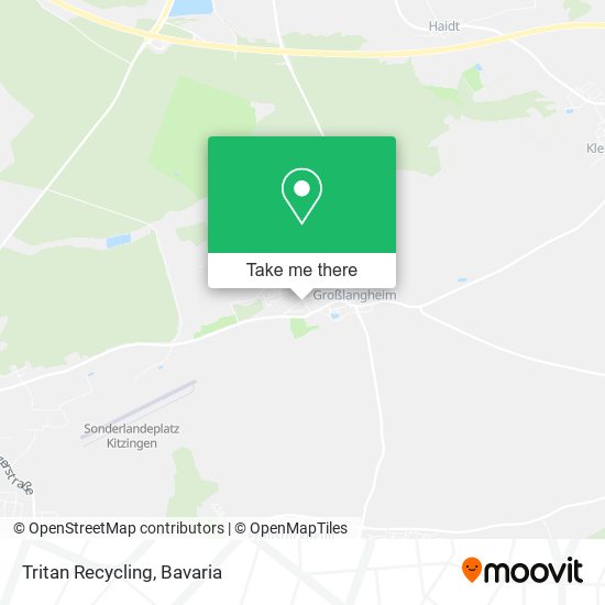 Tritan Recycling map