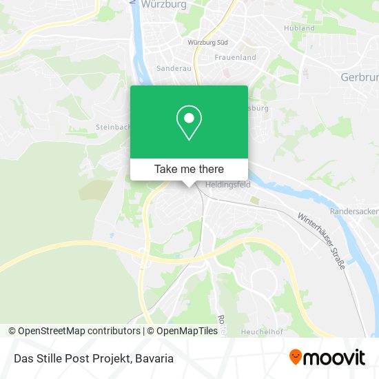 Карта Das Stille Post Projekt