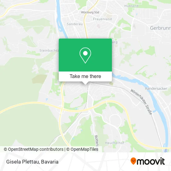 Карта Gisela Plettau