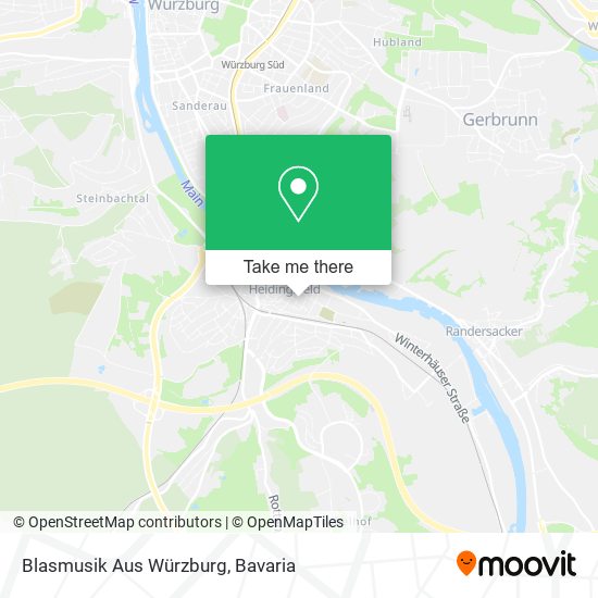 Blasmusik Aus Würzburg map