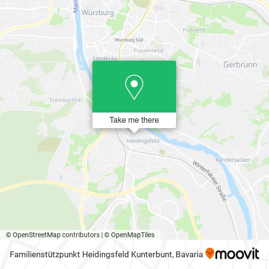 Familienstützpunkt Heidingsfeld Kunterbunt map