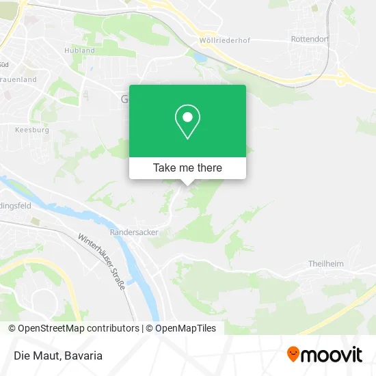 Карта Die Maut
