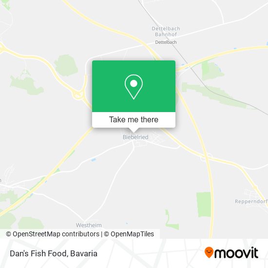 Dan's Fish Food map