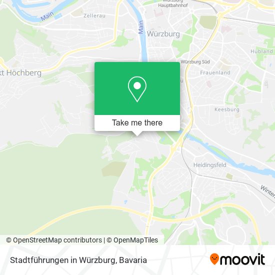 Stadtführungen in Würzburg map