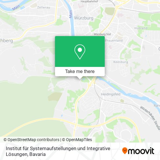 Institut für Systemaufstellungen und Integrative Lösungen map