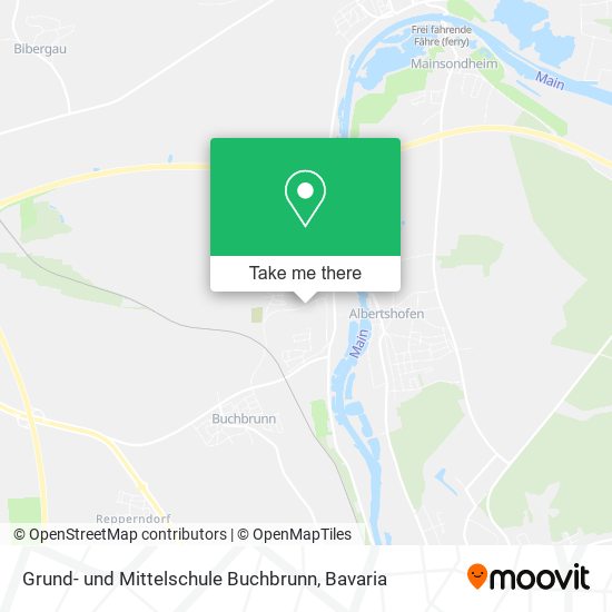 Grund- und Mittelschule Buchbrunn map