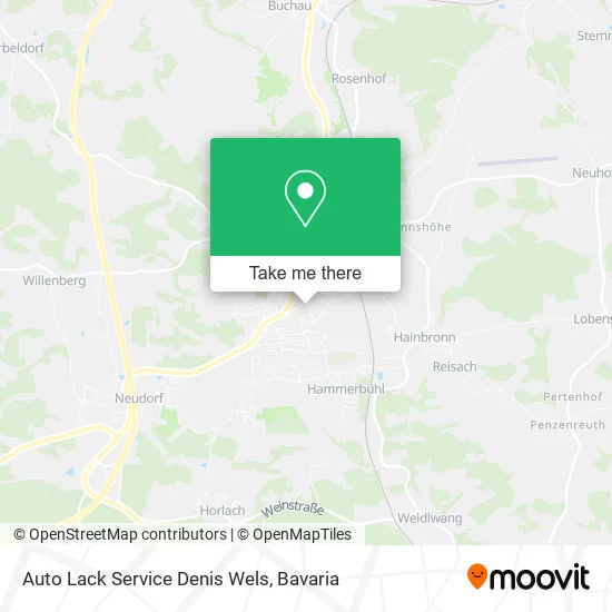 Карта Auto Lack Service Denis Wels