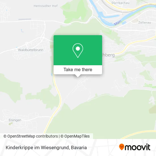 Карта Kinderkrippe im Wiesengrund