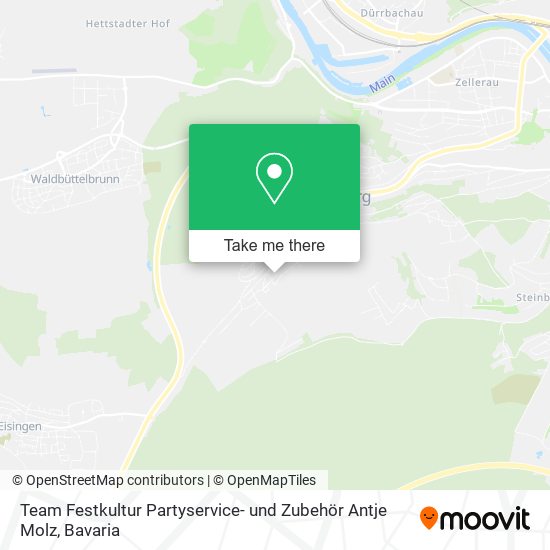 Team Festkultur Partyservice- und Zubehör Antje Molz map