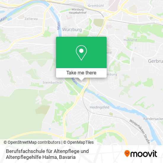 Berufsfachschule für Altenpflege und Altenpflegehilfe Halma map