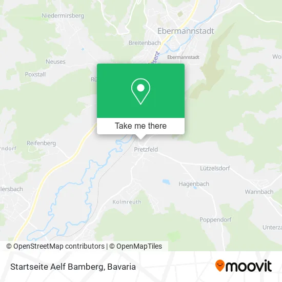 Карта Startseite Aelf Bamberg