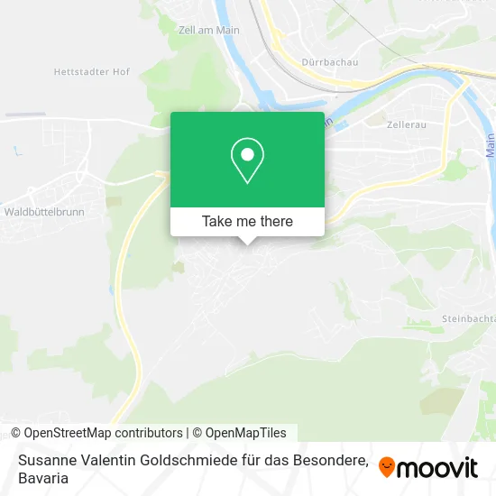 Карта Susanne Valentin Goldschmiede für das Besondere