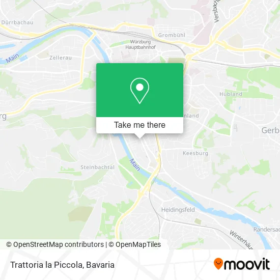 Карта Trattoria la Piccola