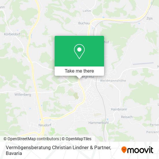 Vermögensberatung Christian Lindner & Partner map