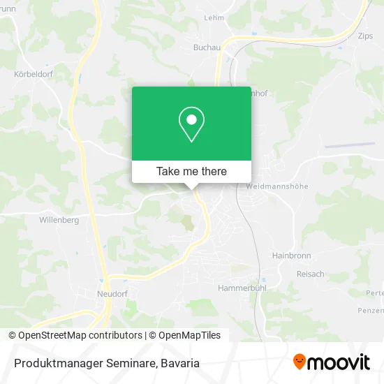 Карта Produktmanager Seminare