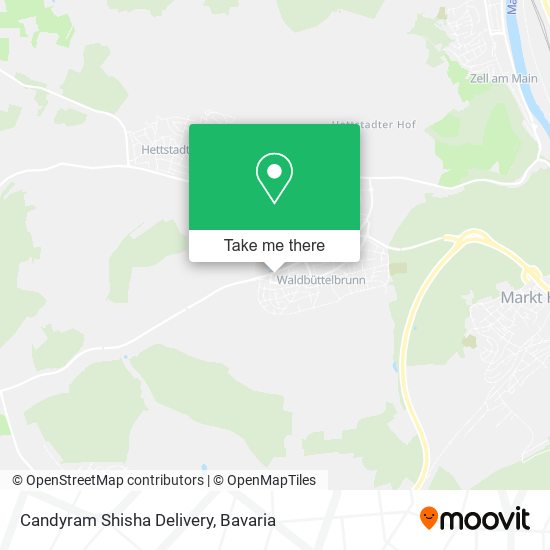 Карта Candyram Shisha Delivery