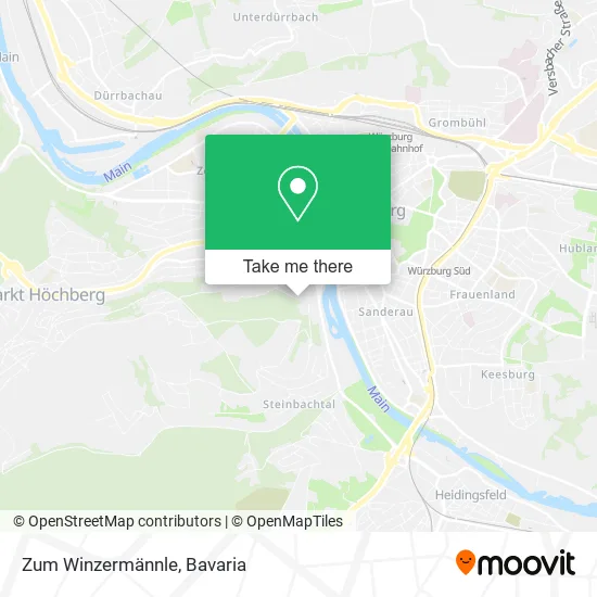 Карта Zum Winzermännle