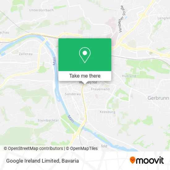 Карта Google Ireland Limited