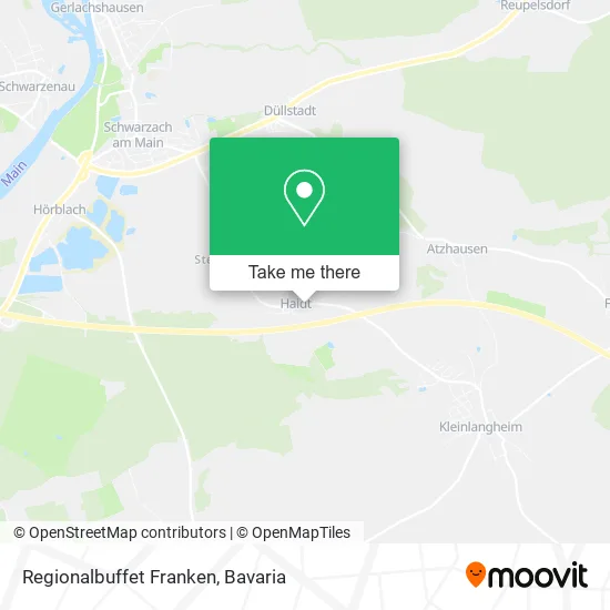 Карта Regionalbuffet Franken