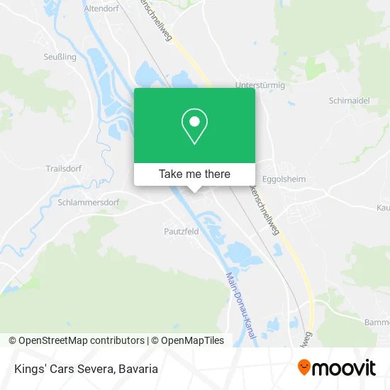 Карта Kings' Cars Severa