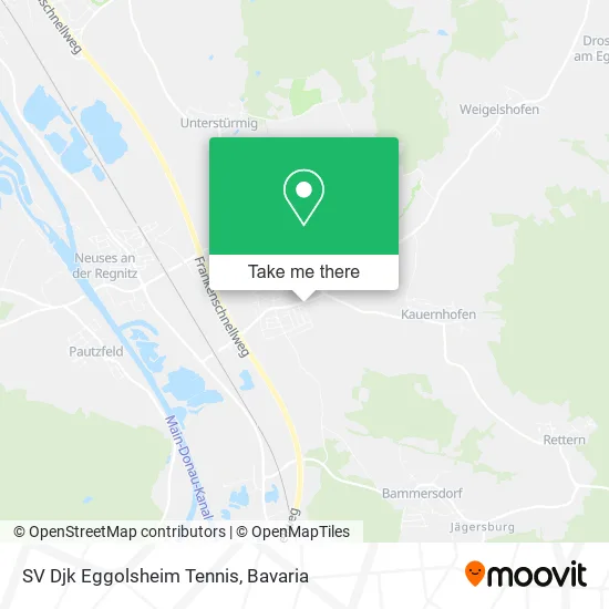 Карта SV Djk Eggolsheim Tennis
