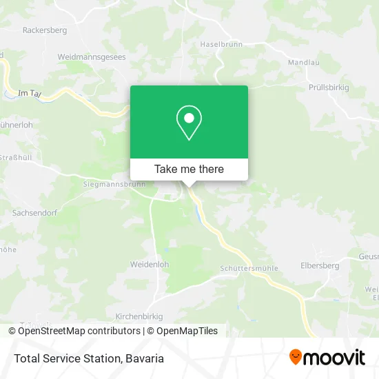 Карта Total Service Station