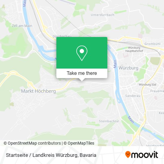 Startseite / Landkreis Würzburg map