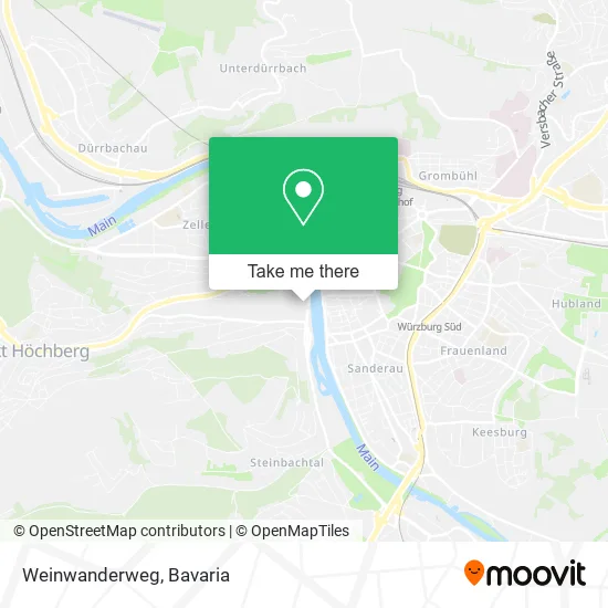 Карта Weinwanderweg