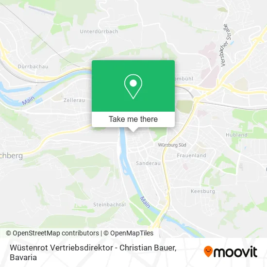 Карта Wüstenrot Vertriebsdirektor - Christian Bauer