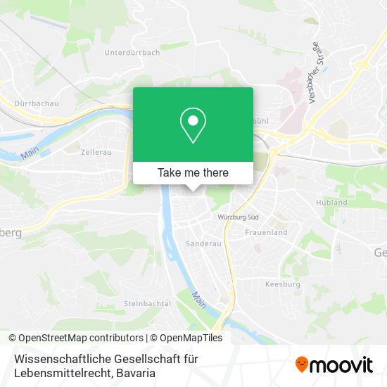 Wissenschaftliche Gesellschaft für Lebensmittelrecht map