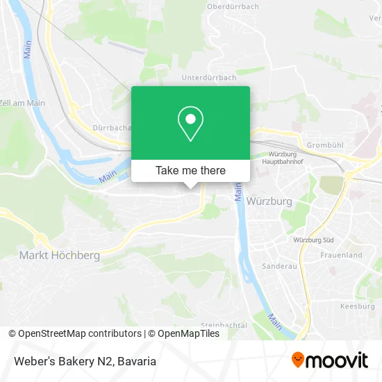 Карта Weber's Bakery N2