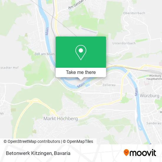 Карта Betonwerk Kitzingen