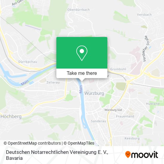 Deutschen Notarrechtlichen Vereinigung E. V. map