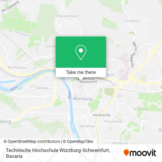 Technische Hochschule Würzburg-Schweinfurt map