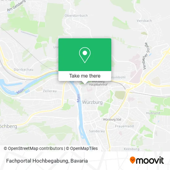 Карта Fachportal Hochbegabung