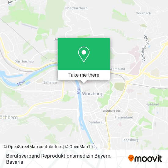 Berufsverband Reproduktionsmedizin Bayern map