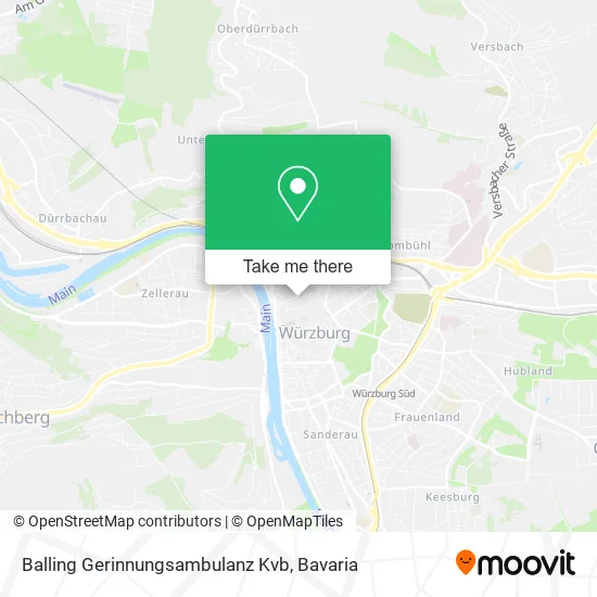 Карта Balling Gerinnungsambulanz Kvb