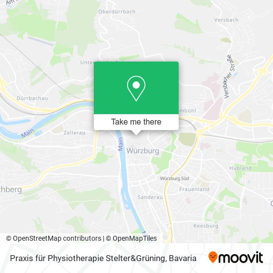 Карта Praxis für Physiotherapie Stelter&Grüning